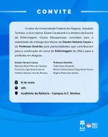 UFAL will award Honorary Titles to EENF Professors on May 8, 2025, at 4:00 p.m., in the auditorium of the UFAL Rectorate. UFAL will award Honorary Titles to EENF Professors on May 8, 2025, at 4:00 p.m., in the auditorium of the UFAL Rectorate.