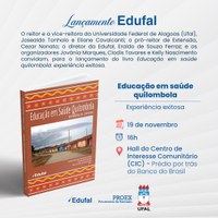 CONVITE: Lançamento do livro "Educação em Saúde Quilombola - Experiência Exitosa"