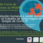Curso 1 - Relações humanas e saúde mental da mulher no trabalho de enfermagem em tempos de Covid-19