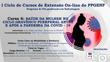 Curso 6 - Saúde da mulher no ciclo gravídico puerperal antes e após a pandemia da COVID-19
